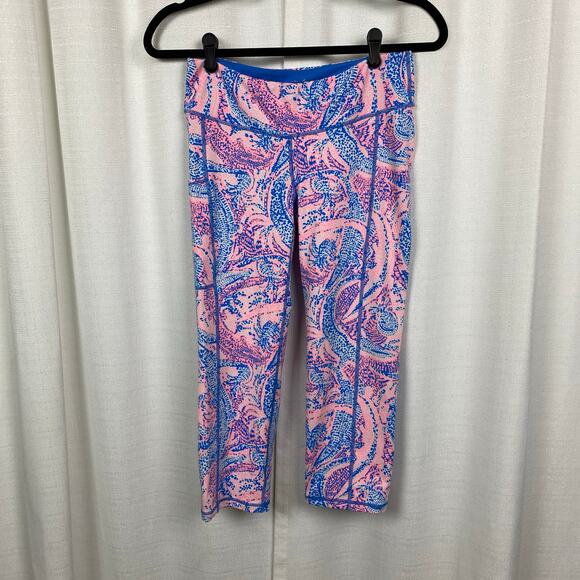 Lilly Pulitzer Luxletic Weekender Legging in Maybe Gator Sz.M - Picture 3 of 14